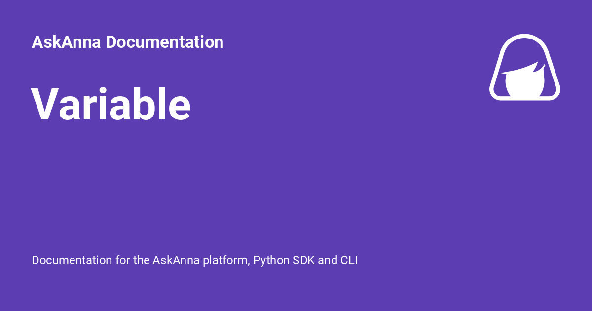 variable-askanna-documentation